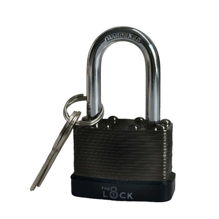 Hængelås Heavy Duty m/to nøgler 45 mm zink